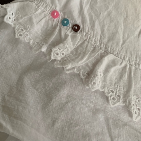 Naartjie Kids Vintage White Long Sleeve Dress 🌺 Size Small (4 years old) - Picture 3 of 6